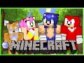 SONIC & AMY ALONE?! ;) Team Sonic Play Minecraft Feat Amy Rose
