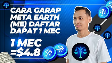 ✅ CARA GARAP  AIRDROP META EARTH UNTUK MENDAPATKAN TOKEN MEC SECARA GRATIS SETIAP HARI
