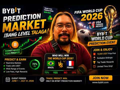 PREDICTION MARKET NA SOLID AND UP TO DATE | BIG REWARDS BYBIT PWEDE SA MOBILE DEVICE