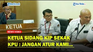 Panas! Ketua Sidang KIP Sekak KPU RI soal Ijazah Jokowi Dikecualikan : Jangan Atur Kami…