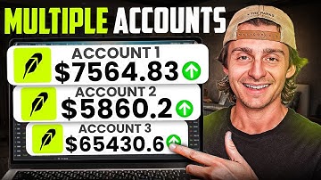 Hoe u meerdere handelsaccounts op Robinhood kunt openen