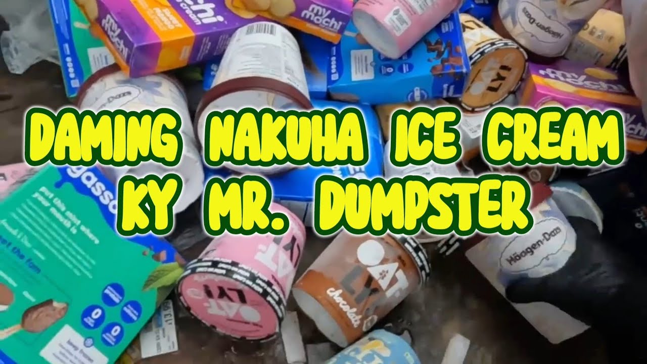 WOW😱 SOBRANG DAMING ICE CREAM AND FROZEN FOOD. MAY PERA ANG BASURA SA AMERICA.