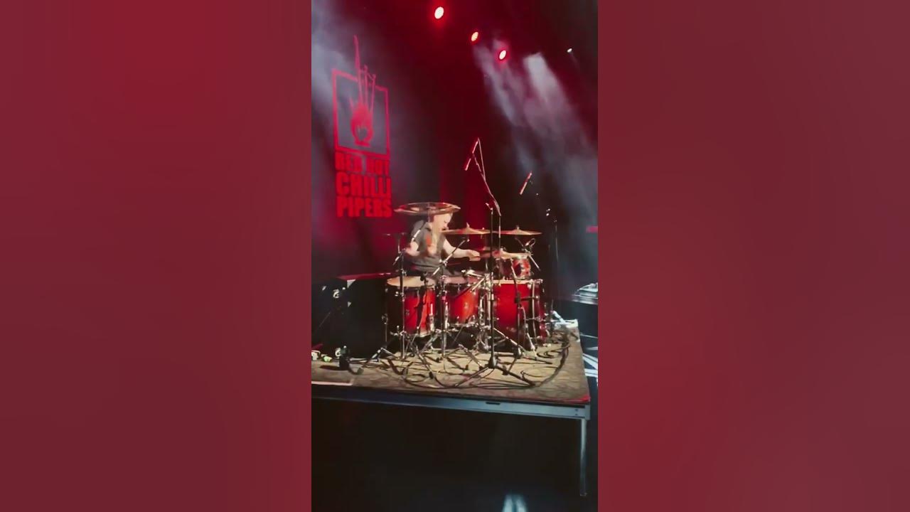 Jay’s solo with The Red Hot chilli pipers