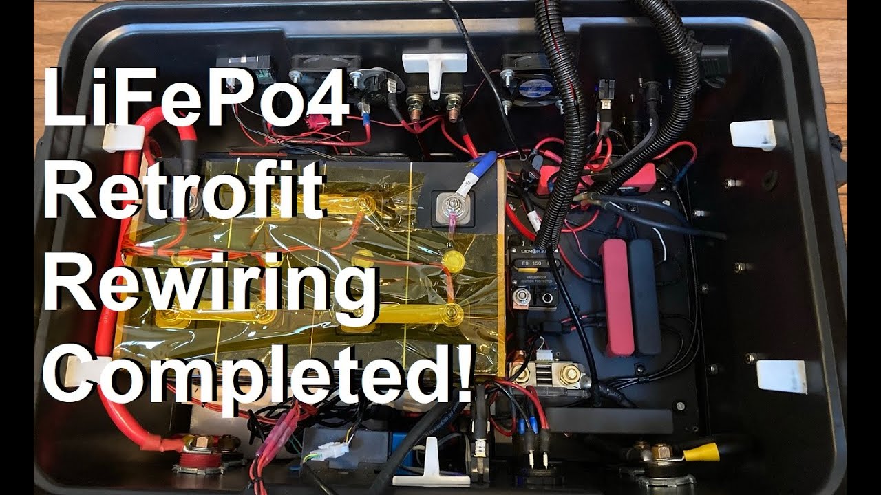 V2 P6 3.5 Kilowatt Hour LiFePo4 DIY Portable Solar Power Generator