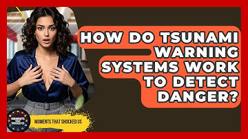 How Do Tsunami Warning Systems Work To Detect Danger? - Moments That Shocked Us