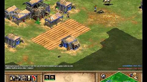 Age of Empires II Tutorial For Beginners of how to reach caslte age in 20 minutes