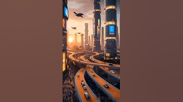 See what the future architectural city looks like #architecture #futuristic #city