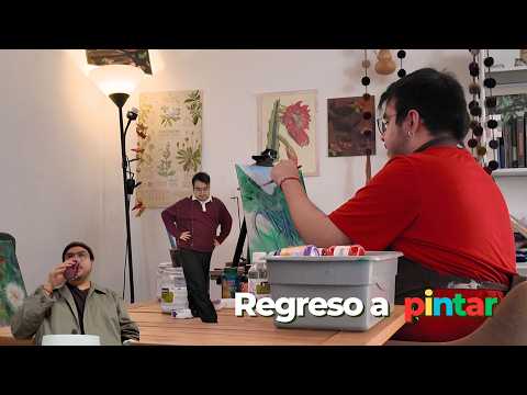 REGRESE A PINTAR EN ACRÍLICO / DEJAR DE ROMANTIZAR MI VIDA ⭐️