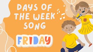 Fun Song for Learning Days of The  Week | For Toddlers | Preschoolers | Engaging Song