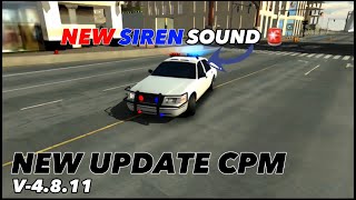 New Updated Police Siren Sound 🚔🚨| Car Parking Multiplayer V-4.8.11