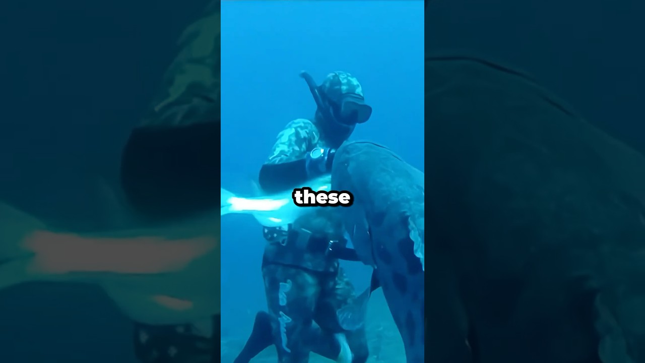 Giant Fish Attacks Fisherman😨