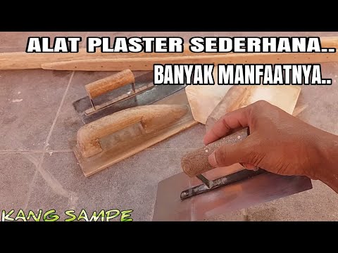 Video: Alat untuk plester: jenis dan kegunaannya