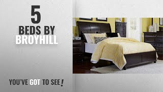 Top 10 Broyhill Beds [2018]: Broyhill Farnsworth Sleigh Bed, King