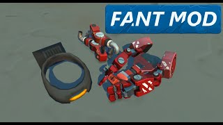 Scrap Mechanic Survival | Fant Mod 8.65 - EXO SUIT parts
