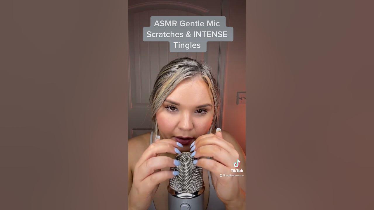 ASMR Gentle Mic Scratching & Intese Tingles ⭐️⚡️