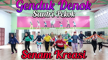 Senam Kreasi TikTok Viral GENDUK DENOK SANTRI LULUSAN PONDOK || Choreo Watik Primadona