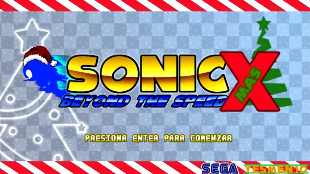 Sonic Beyond the Speed XMAS Fangame [Gameplay]