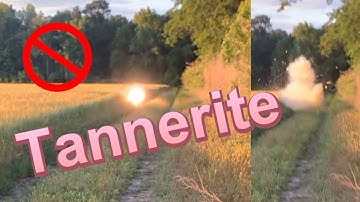 Tannerite Explosion set off by 5.56 AR-15