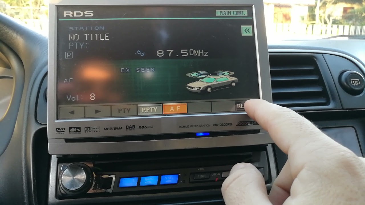 ALPINE IVA-D300 - YouTube