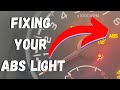 How to fix your ABS light