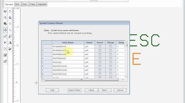 Symbol Creation using Pinlist import in  EDWinNET