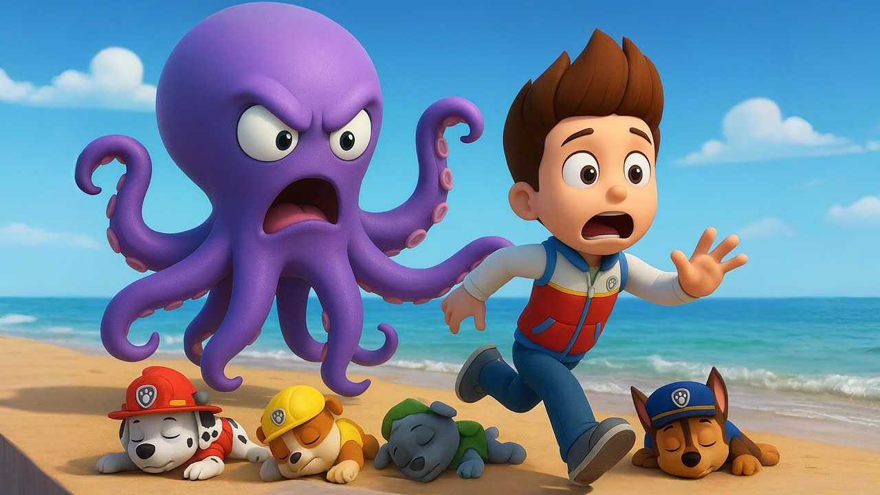 Ryder Please Don't Leave Us | PAW Patrol Ultimate Rescue | Rainbow 3