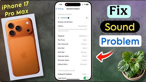 How to Fix Speaker Problem on iPhone 17 Pro Max, iphone 17 pro max Low Sound Problem Solved