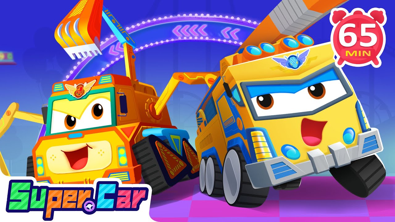 奇思妙想汽車館 | 交通工具兒歌 |兒歌 | Kids Song | 童謠 | 動畫 | 卡通片 |汽車動畫片｜超級汽車