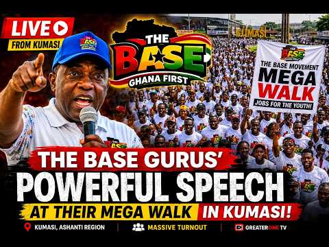 The Base Gurus Deliver Powerful Speeches at Mega Walk | Hon. Kennedy Agyapong News