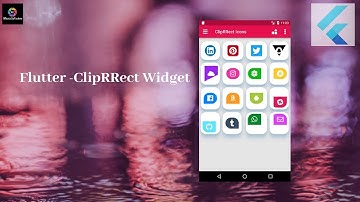 Flutter Tutorial - Flutter ClipRRect