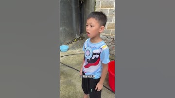 Bố lười làm ham ngủ nên được nước chảy vào miệng