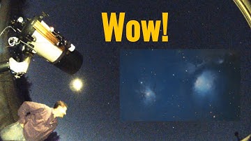 M78 Reflection Nebula in Orion Constellation | Converted my SCT into Fast Astrograph with Hyperstar