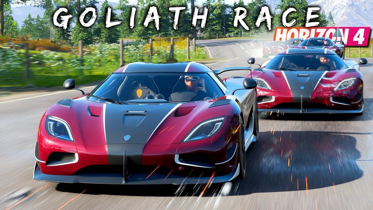 Forza Horizon 4 - Koenigsegg AGERA RS | Goliath Gameplay