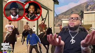 We Pulled Up On ATK With Horses.. *THEY TOOK FUNNYMIKE* | GTA 5 RP | Grizzley World RP
