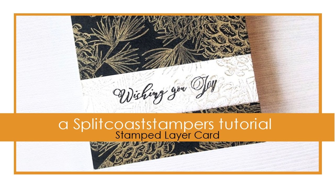 Stamped Layer Card - YouTube