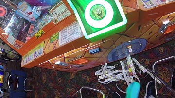 SUPER CARD BONUS!!! SpongeBob Coin Pusher Keansburg NJ Part 2 - GoPro Session