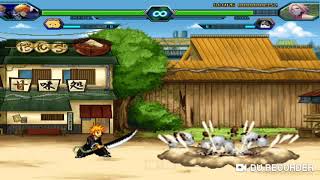 Gameplay game Mugen(campeões de ultra anime) screenshot 1