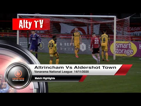 Altrincham Aldershot Goals And Highlights