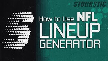 How to Win With NFL DFS Lineup Generator | Ultimate NFL DFS Strategy