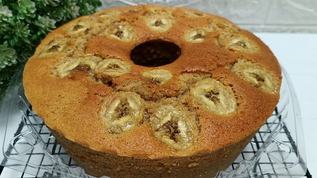 BEGINI CARA MUDAH MEMBUAT BOLU PISANG WANGI SEMERBAK LEGIT LEMBUT ENAK BANGET 100% LAYAK JUAL