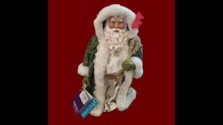 Possible Dreams Victorian Traveler Santa Claus Clothtique Figurine REVIEW