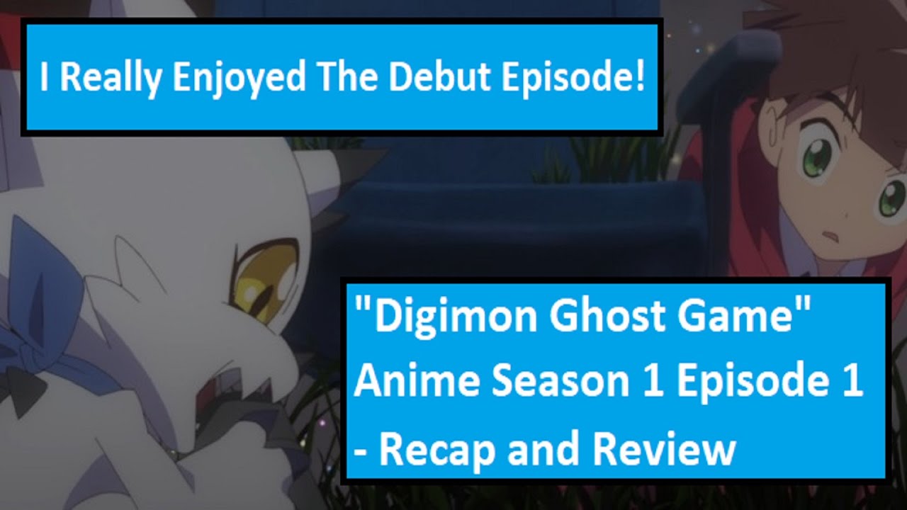 Digimon Ghost Game 1×1 Review – “The Sewn-lip Man” – The Geekiary