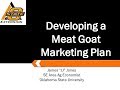 Developing a Meat Goat Marketing Plan