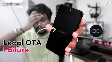 Local OTA Update Failure: Project Infinity X 2.7 to 2.8 on Redmi Note 11