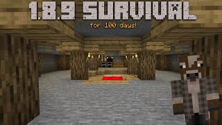 100 DAYS IN 1.8.9 SURVIVAL