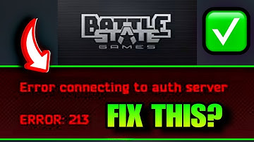 Escape From Tarkov Error 213 | Error Connecting To Auth Server | Escape From Tarkov 1.0 Server Down