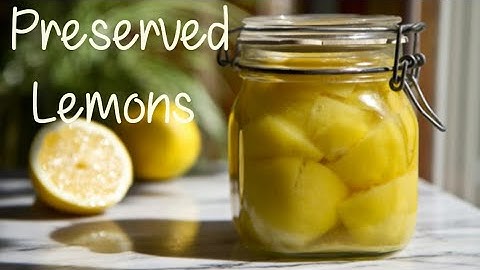 This is How I Preserve Lemons for an Entire Year | Preserved Lemons Recipe | Watch Over