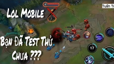 Liên Minh Huyền Thoại tốc chiến | bản test yasuo ở Trung Quốc |GAMING