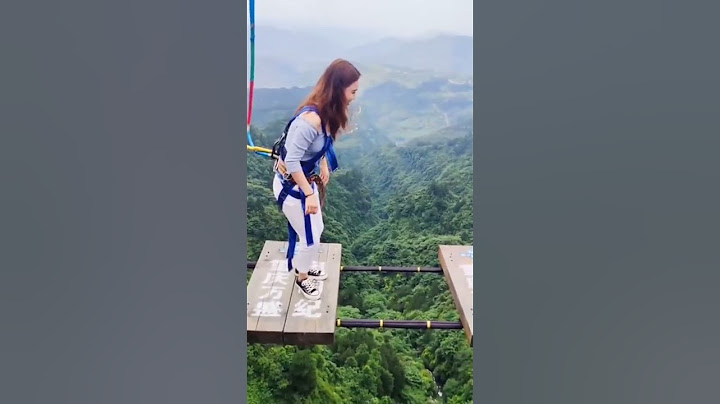 Bungee jumping with Rope in Beautiful place || cute girl | #shots