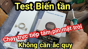 Shop Solar - Cách lấy điện 220v trực tiếp từ tấm Pin năng lượng mặt trời, không cần lưu trữ